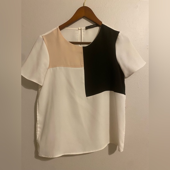 Zara Tops - Zara Squares blouse
